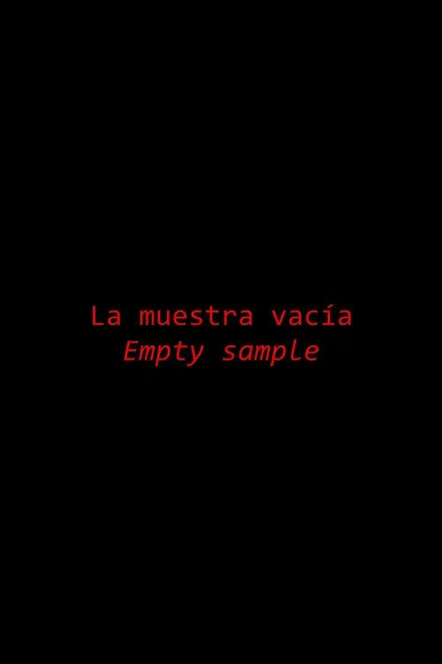 La muestra vacía