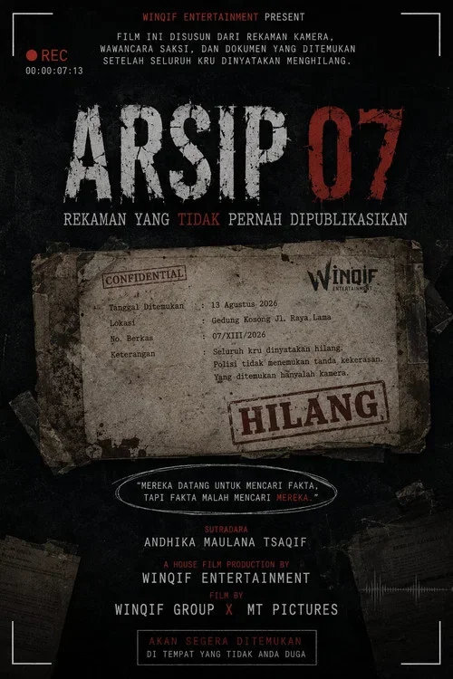 ARSIP 07: Rekaman Yang Tidak Pernah Dipublikasikan